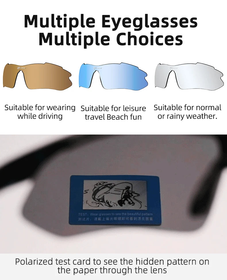 Running Sunglasses Gear: ROCKBROS Polarized, Outdoor Sports Sunglasses Eyewear / Rungear