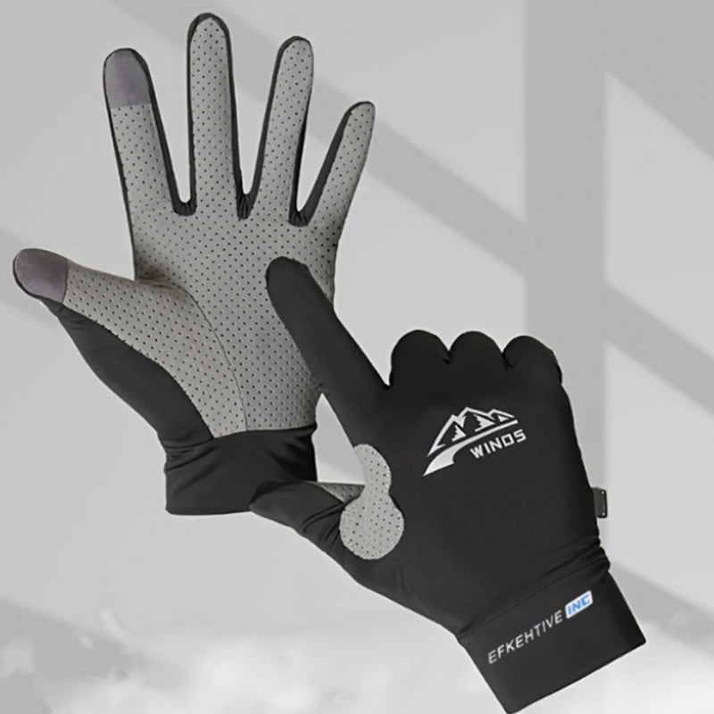 Running Gloves Accessories: Thin, Breathable Summer Grip Gloves for Outdoor Sports, Running, Hiking / Rungear