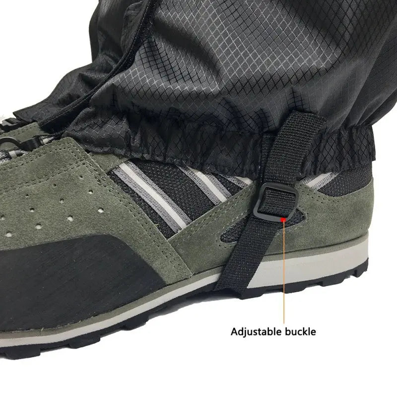 Protective Waterproof Leg Cover Gaiters For Mountain Trekking Skiing Climbing Hunting