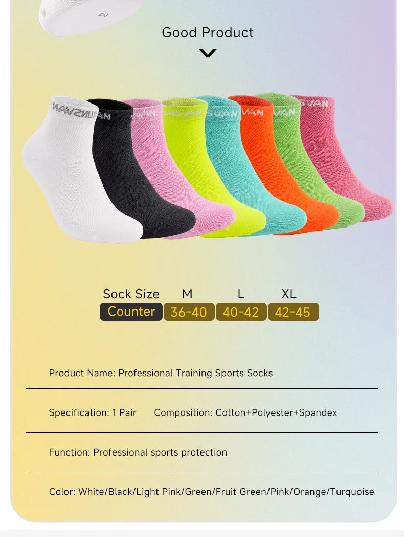 Anti-Pilling Breathable Running Ankle Socks – Moisture-Wicking, Antibacterial & Odour-Proof | 1, 5 or 10 Pairs