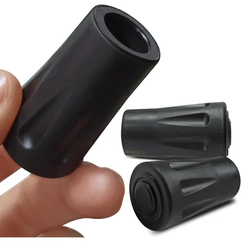 Trail Gear Accessories: Trekking Pole Tips Replacement Protectors, Rubber Feet for Hiking Pole Tips / Rungear