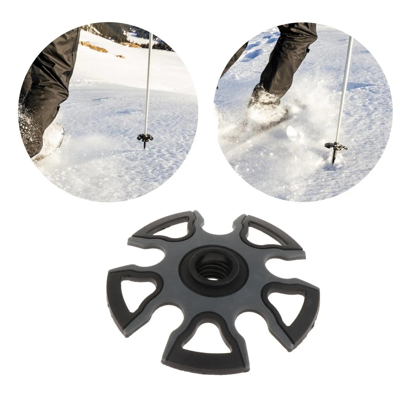9cm Trekking Pole Mud & Snow Basket – Replacement Basket for Hiking, Climbing & Trekking Poles