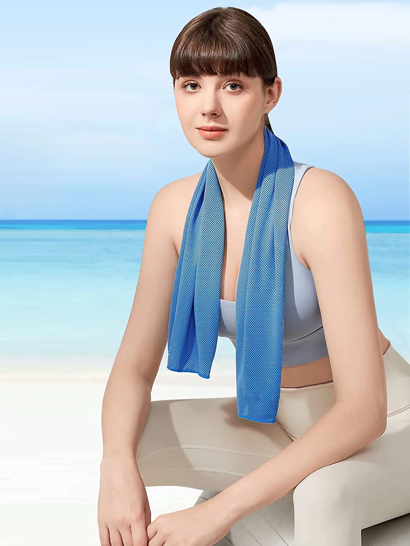 Cooling Towels 4-Pack | Microfibre, Soft & Breathable | 90×30cm | RUNGEAR