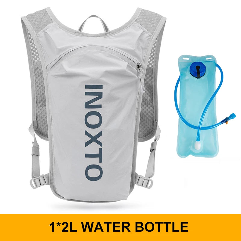 INOXTO 5L Breathable Hydration Vest – Lightweight Running & Cycling Backpack for Marathon & Hiking