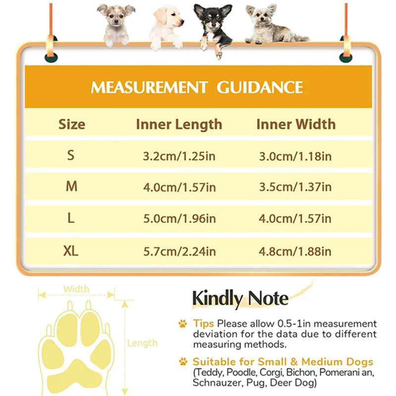 Breathable Reflective Waterproof Dog Shoes | Soft Cotton Outdoor Boots for Small & Medium Dogs | RUNGEAR