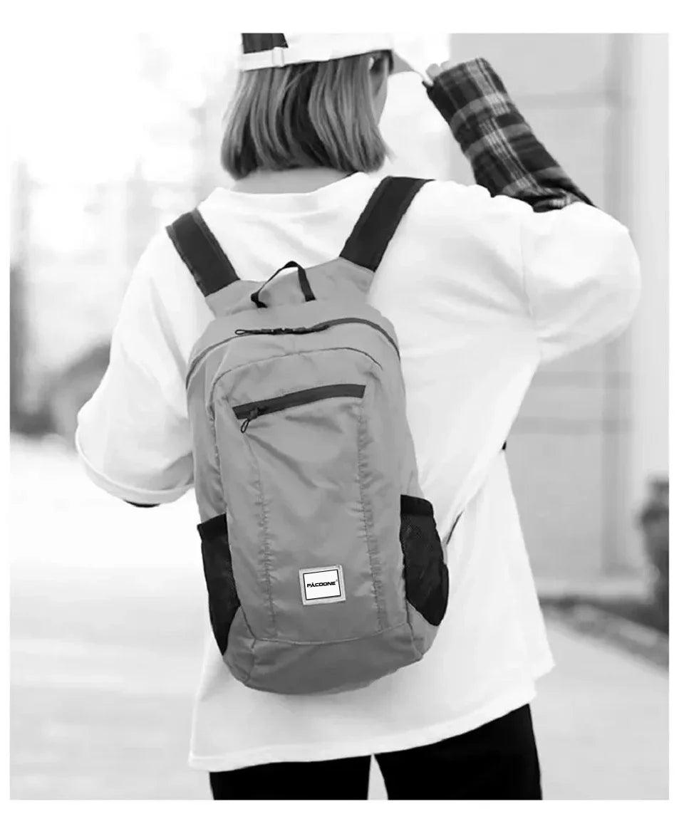 20L Ultralight Foldable Hiking Daypack | Waterproof Packable Backpack with Rain Cover