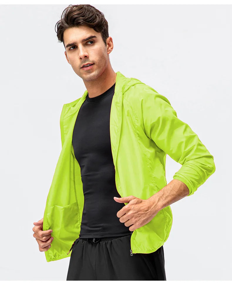 Lightweight Jacket Apparel: Unisex, Wind Protection, Rain Protection Windbreaker Jacket / Rungear 