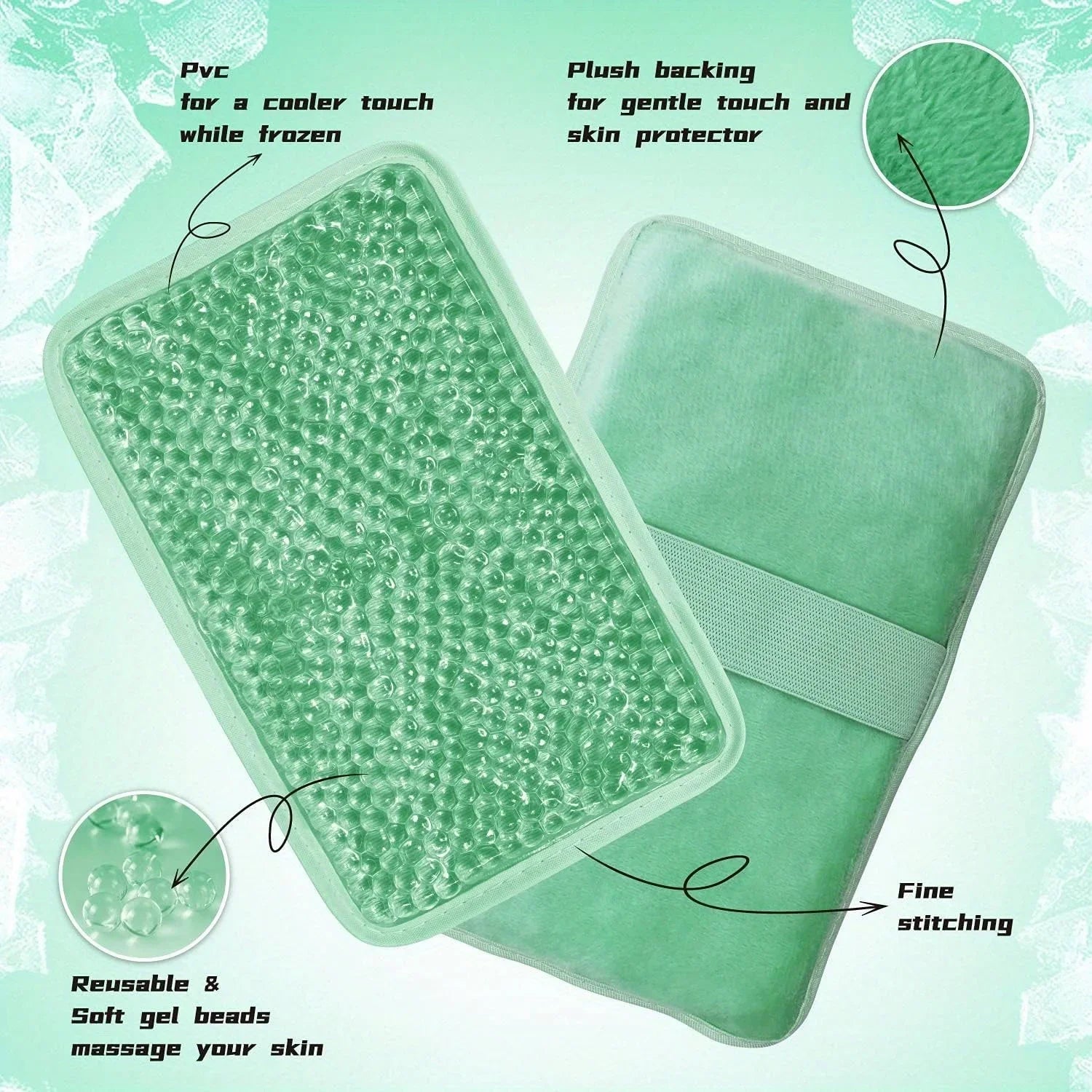 Reusable Hot & Cold Therapy Gel Pack – Portable Ice & Heat Bag for Knee, Ankle & Body Pain Relief