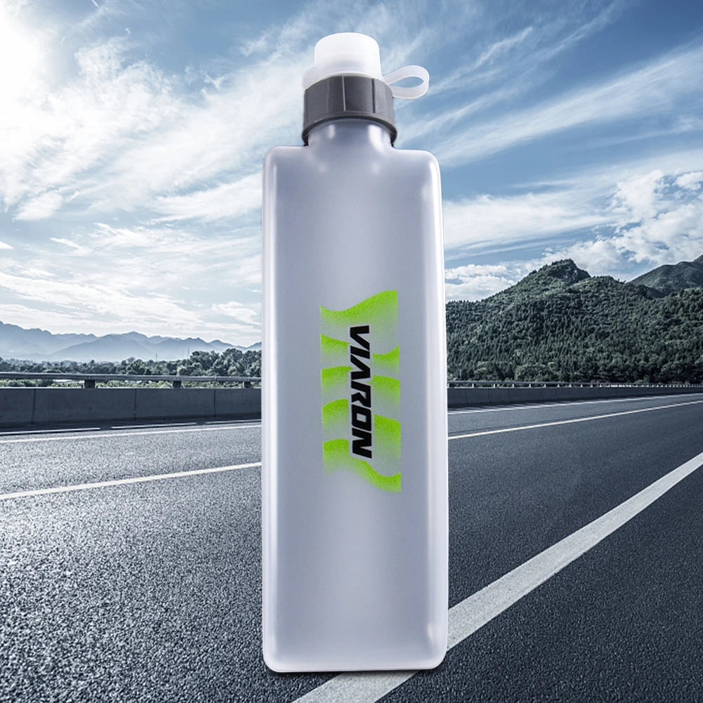 400ml Flat Soft Flask | Arc-Shaped Running Bottle for Waist Packs & Running Belts