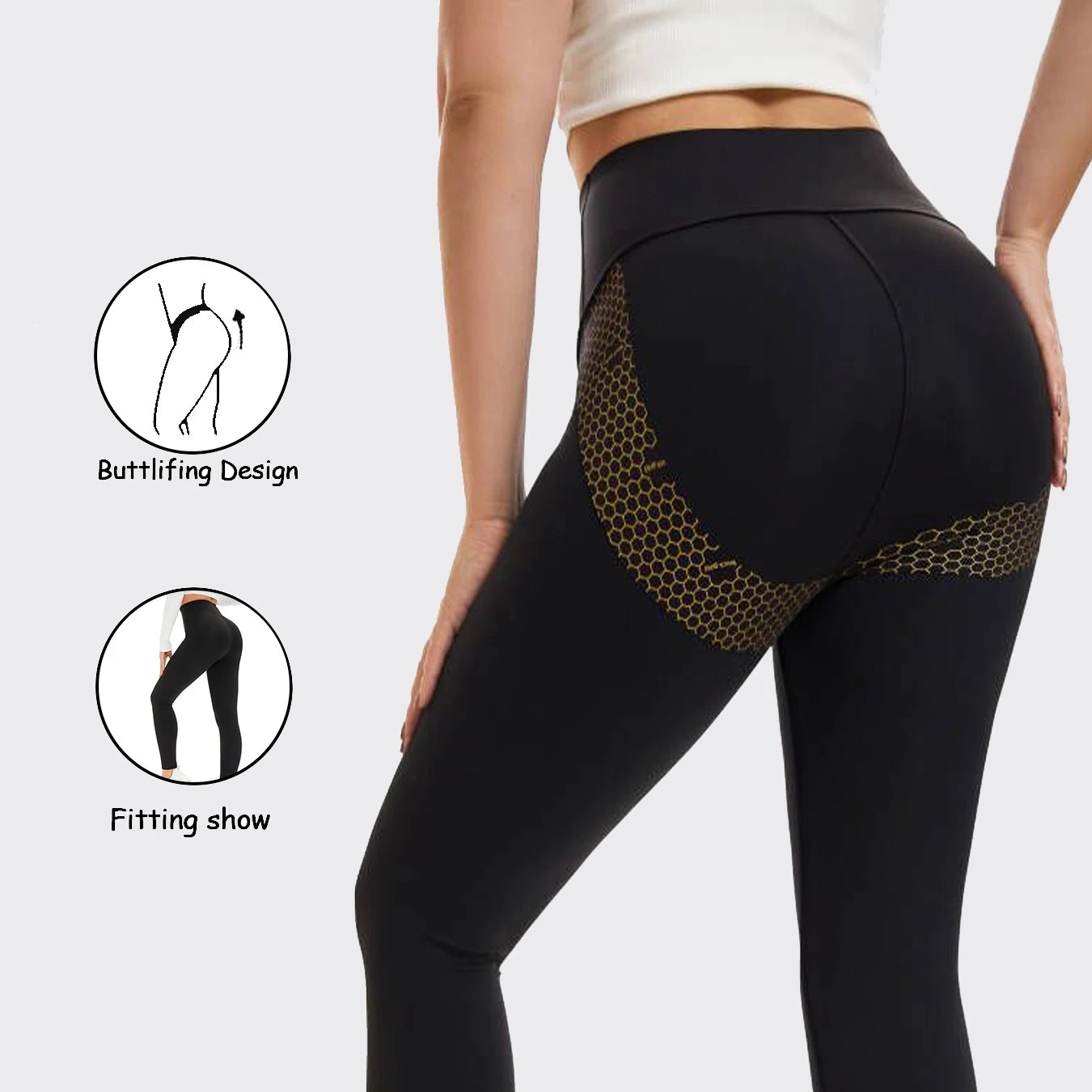 Women's Compression Apparel: Seamless High Rise, Slim-Fit, Lifting Workout Leggings / Rungear