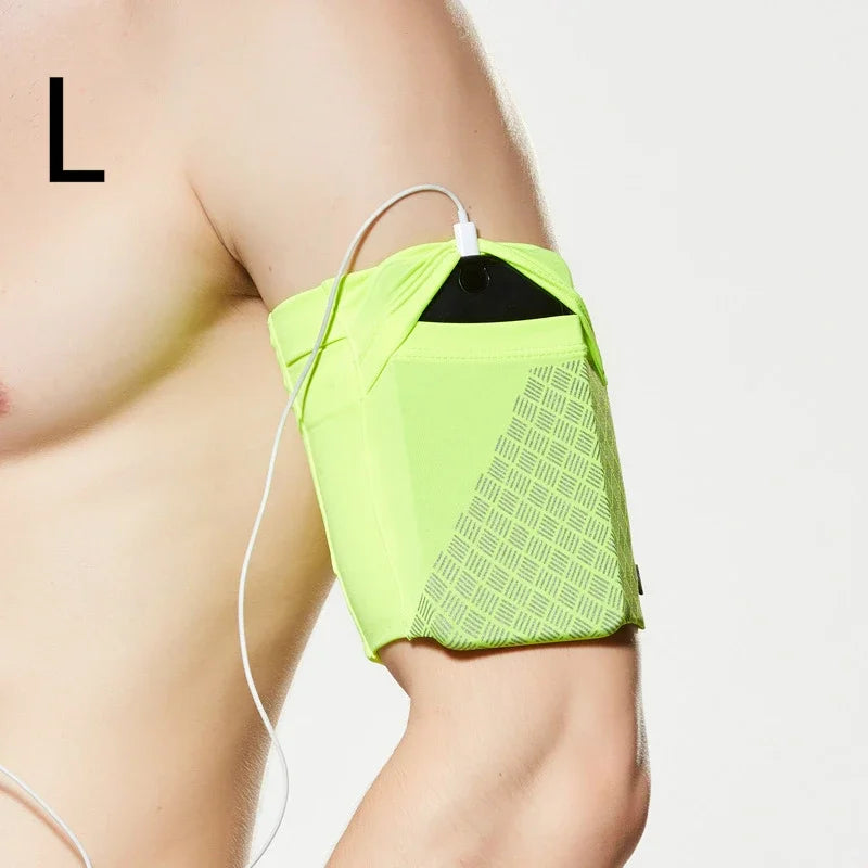 Running Arm Bag | Breathable Phone Holder for Phones up to 6.5" | Unisex Sport Armband