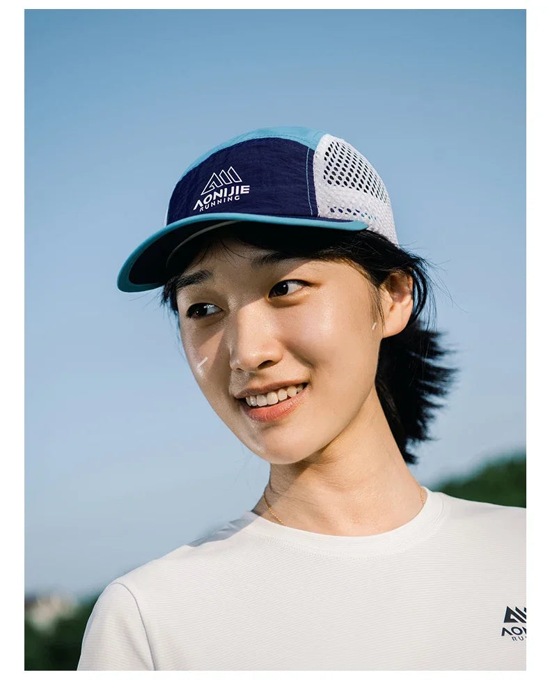AONIJIE E4635 Running Cap – Breathable Sun Protection Visor Hat | Trail, Jogging & Outdoor Sports | Unisex