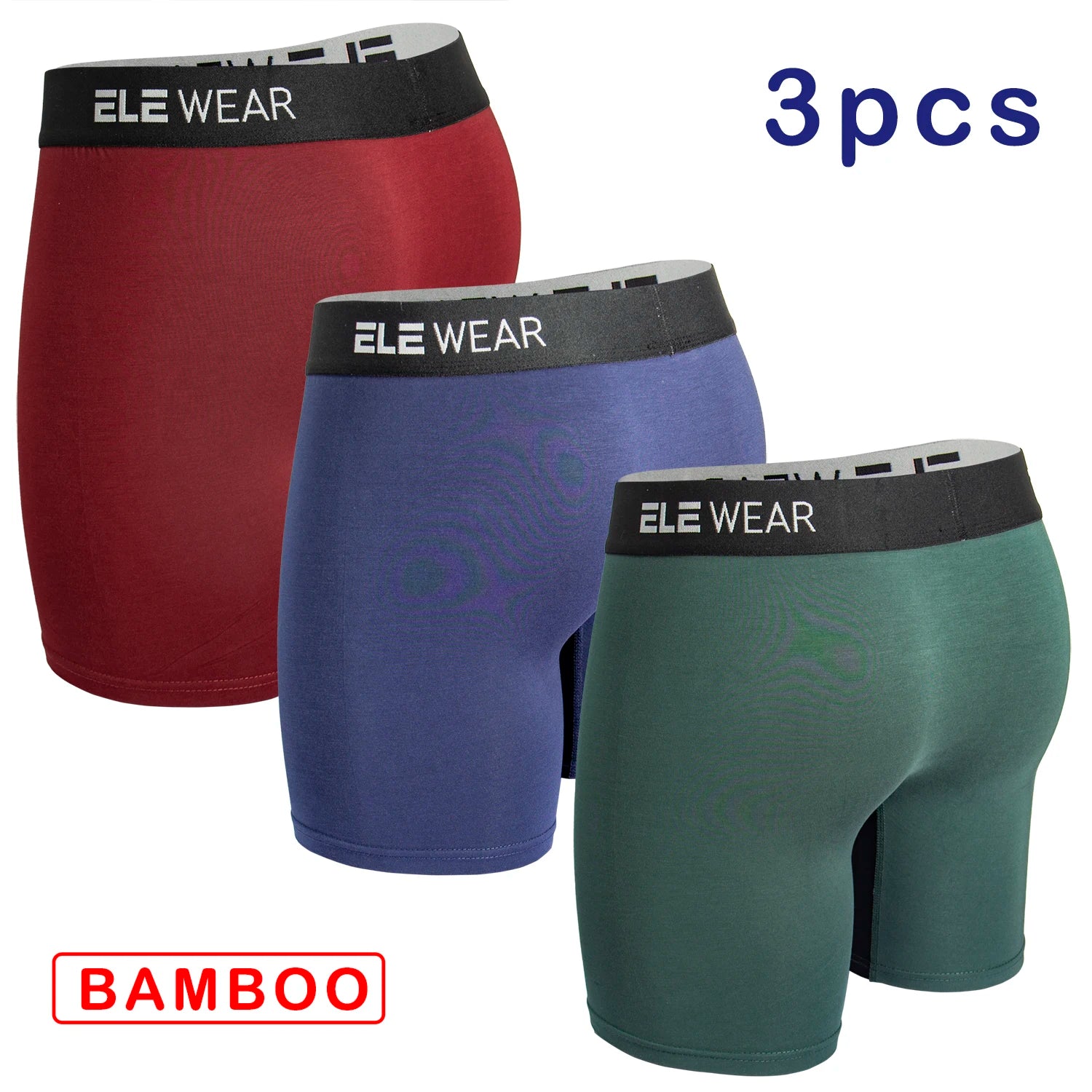 Men's Running Apparel: Bamboo Moisture-Wicking, Long Sports Underwear / Rungear