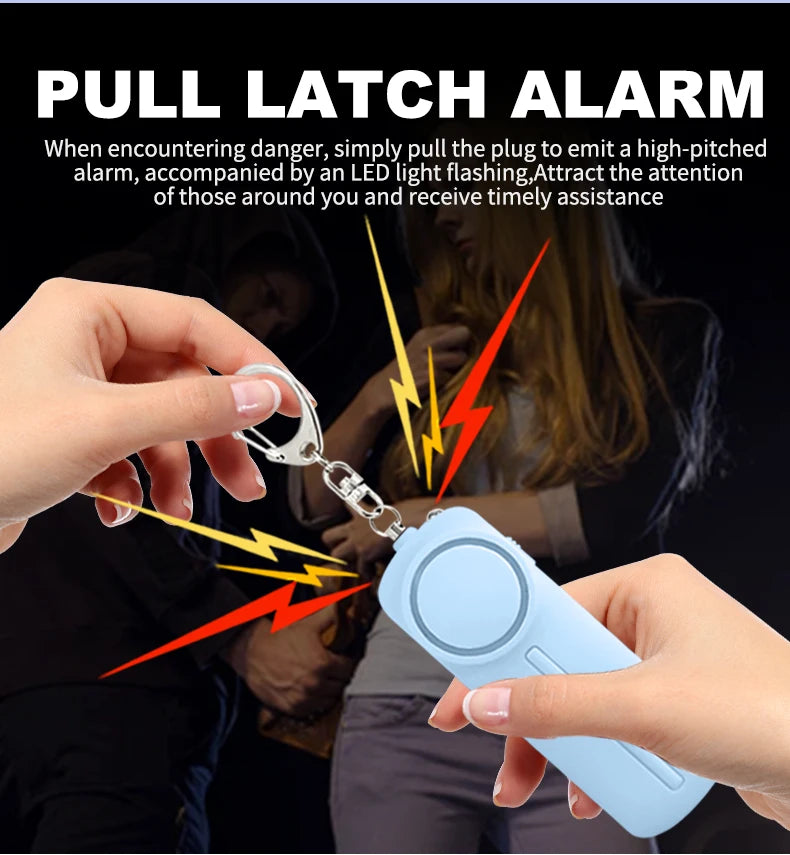 ARIZA AF9400 Personal Safety Alarm — 130dB Loud Keychain for Runners & Solo Athletes