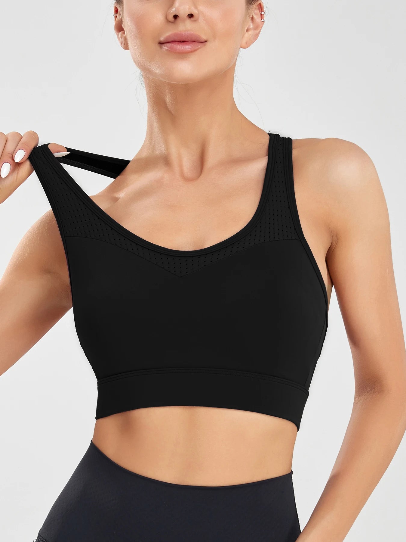 Women's Activewear Apparel: Breathable, High Strength, Shockproof Wireless Underwear Sports Bra / Rungear