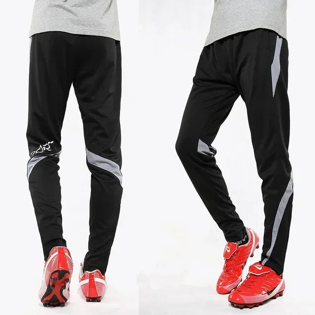 Men's Training Joggers with Zipper Pockets – Slim Fit, Elastic Waist | Running & Gym