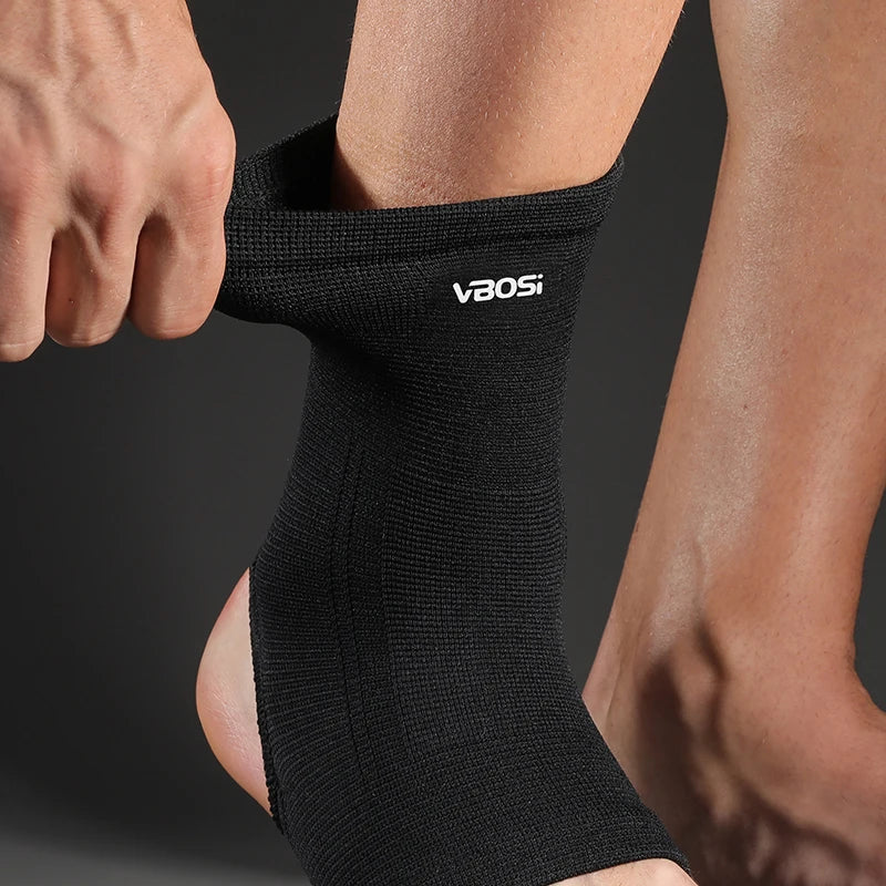 Elastic Breathable Ankle Support Brace | Daily Wear & Sports | Unisex