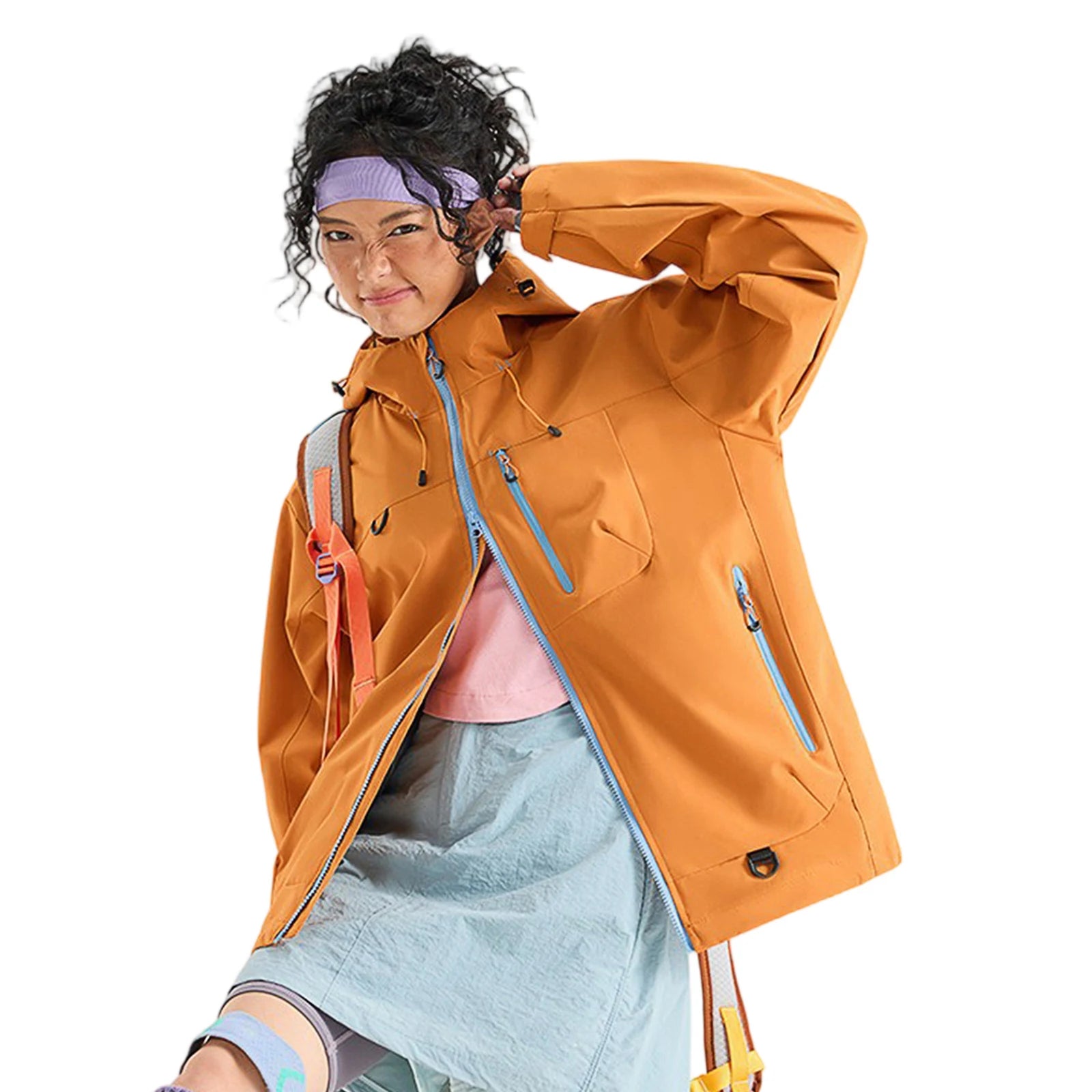 Women's Jackets Apparel: Lightweight, Loose Fit, Windproof Hiking Jackets / Rungear