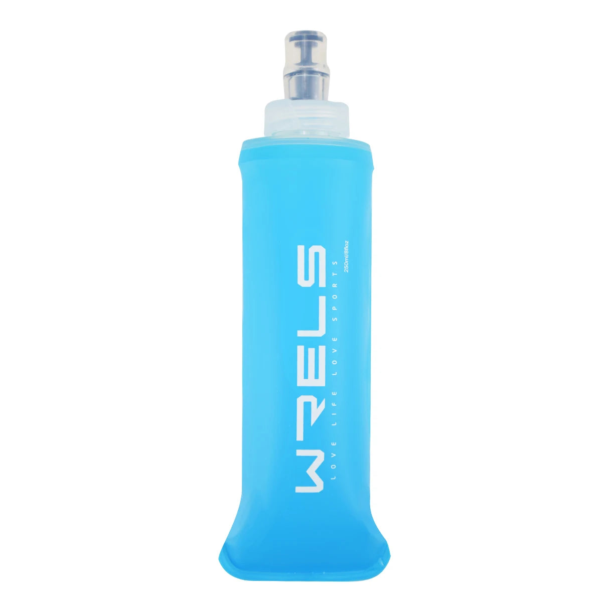 WRELS BPA Free Soft Water Bottle Folding Bag Flask Outdoor Running Hydration Pack