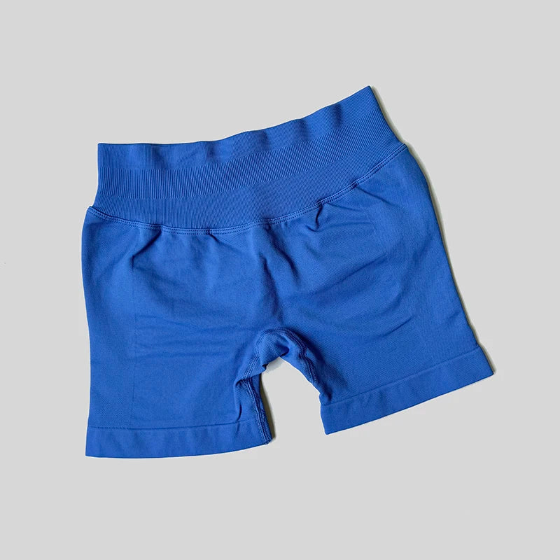 Women's Summer Apparel: Breathable, Thin, High Waisted Casual Sports Shorts, T 4.5" Low Ribbed Band / Rungear