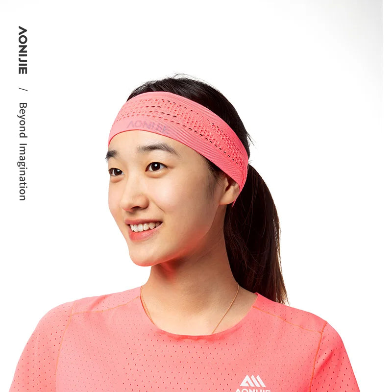 AONIJIE E4423 Non-Slip Workout Headband – Soft Stretchy Sweatband for Running, Yoga & Gym