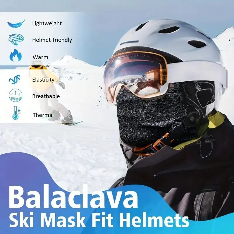 Running and Trail Accessories: Thermal, Warm Full Face Balaclava Mask For Outdoor Sports / Rungear