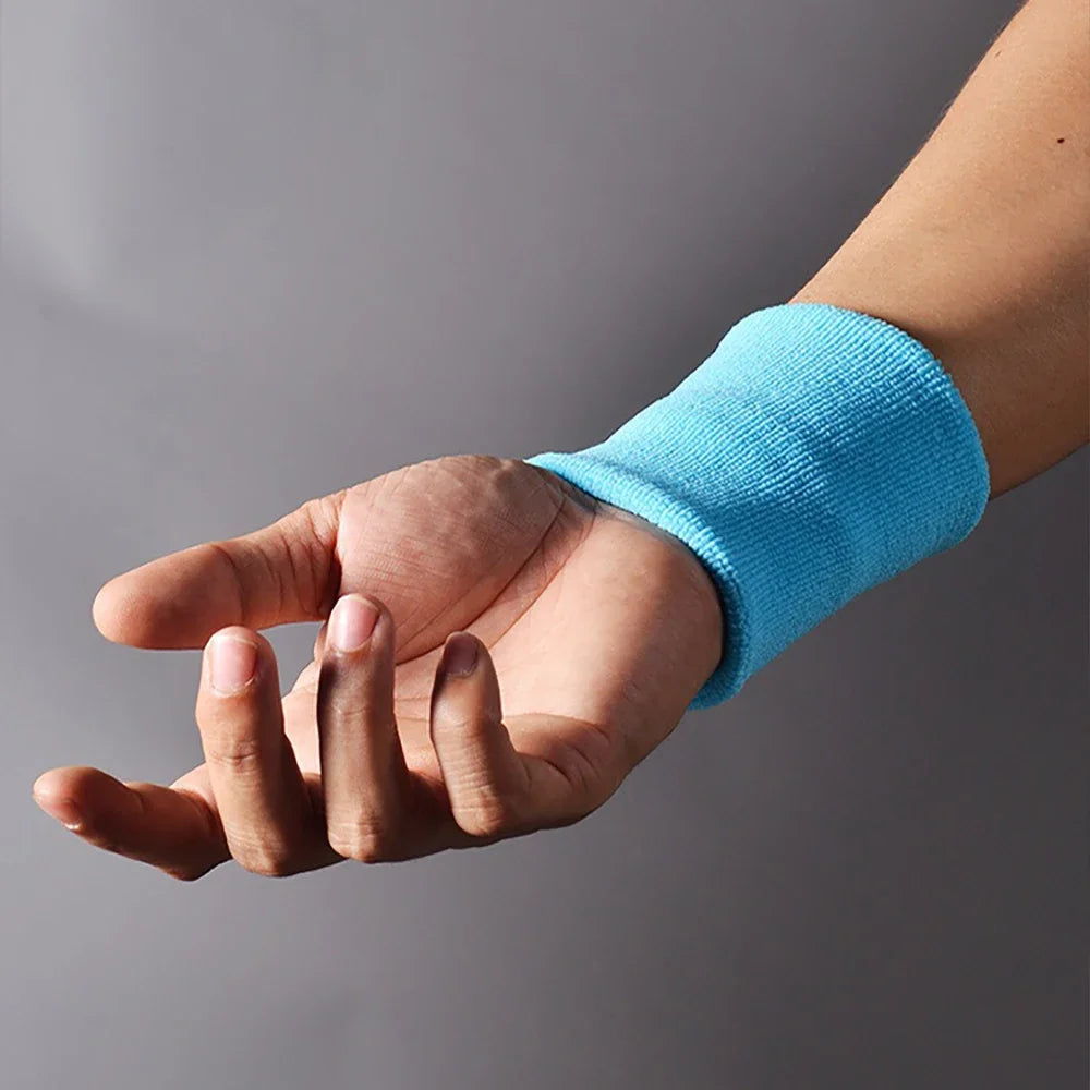 Run Gear Accessories: 1PC Breathable, Cotton, Sweat Absorption Wristband Wrist Guards For Sports Fitness / Rungear