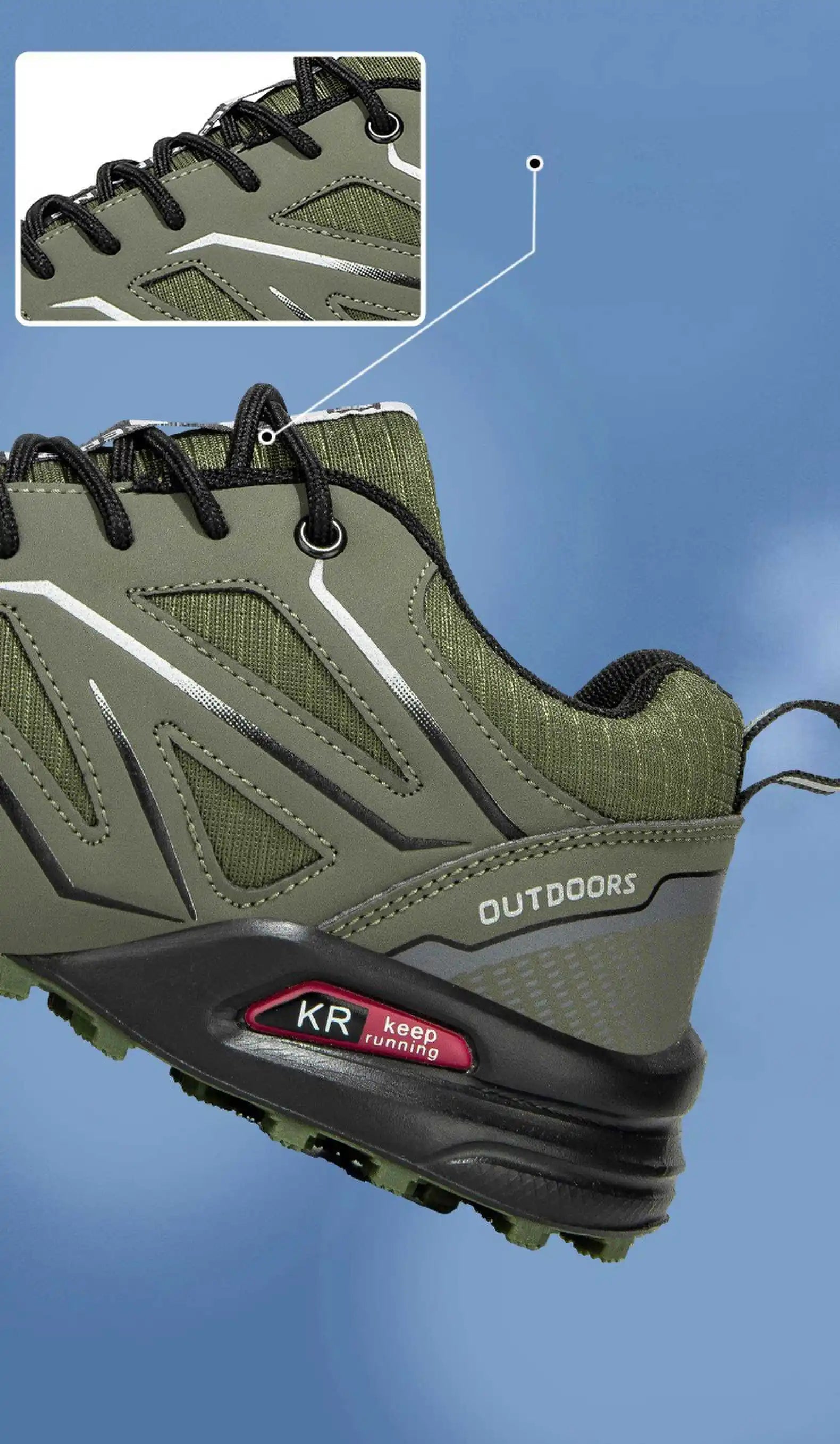 Hiking Shoe Gear: Men's Outdoor, Waterproof, Hiking, Walking Shoes / Rungear