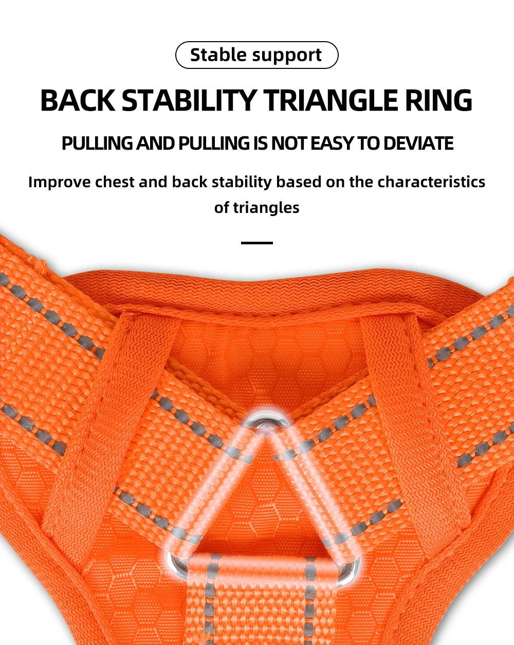Reflective Anti-Escape Dog Harness | Nylon Halter for Small & Medium Dogs | XS–XL