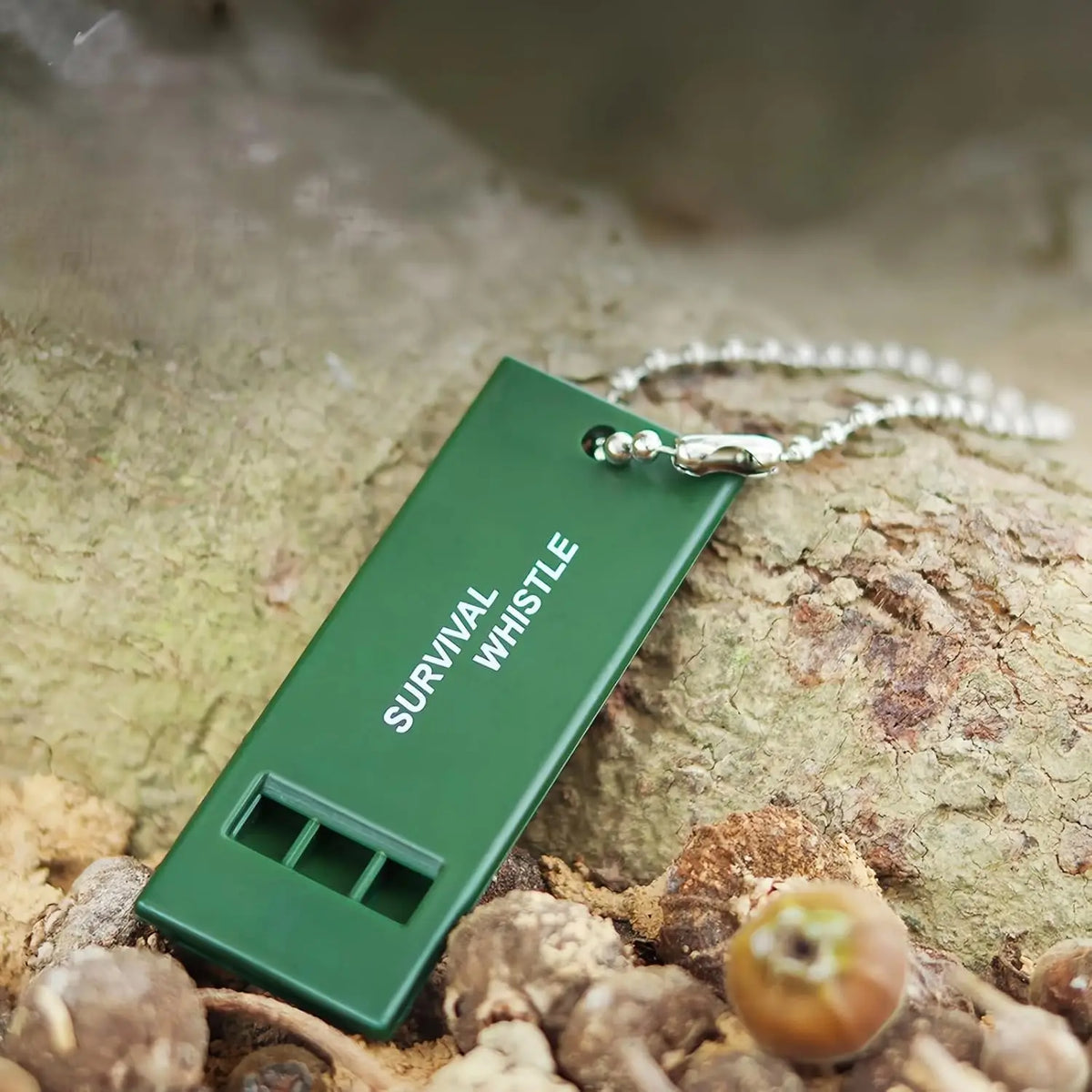 RUNGEAR Tri-Frequency Survival Whistle | Loud Flat Keychain Safety Whistle — 3, 6 & 12 Pack