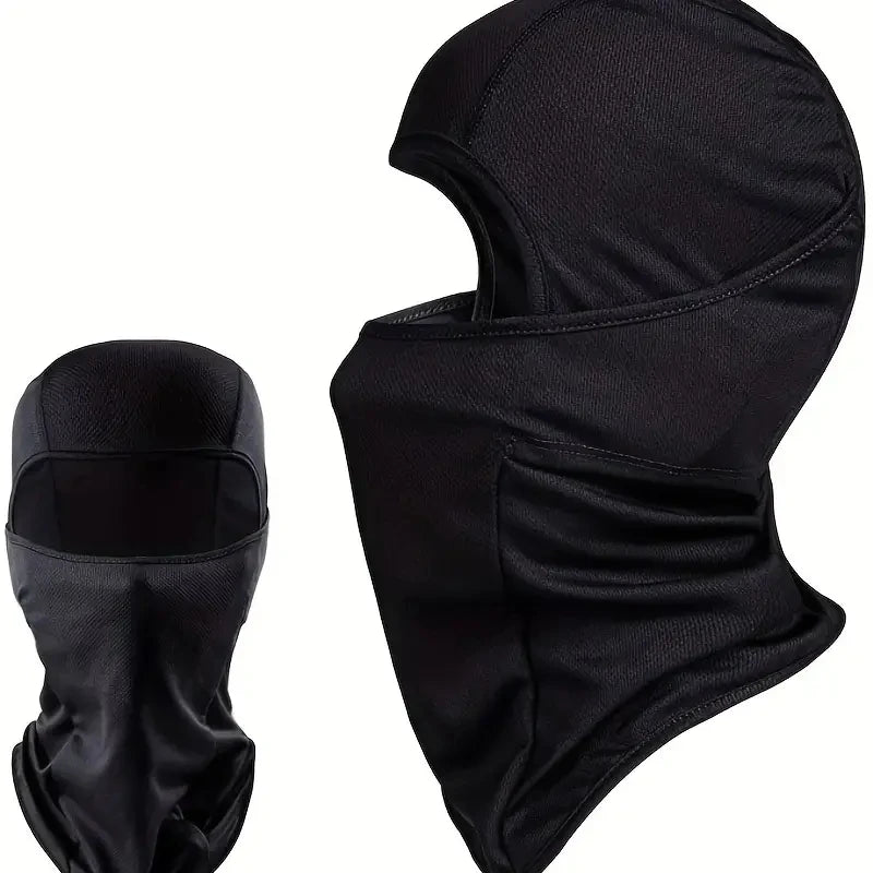 Running Accessories For Winter: 1PC Unisex Hooded Full Face Neck Gaiter / Rungear