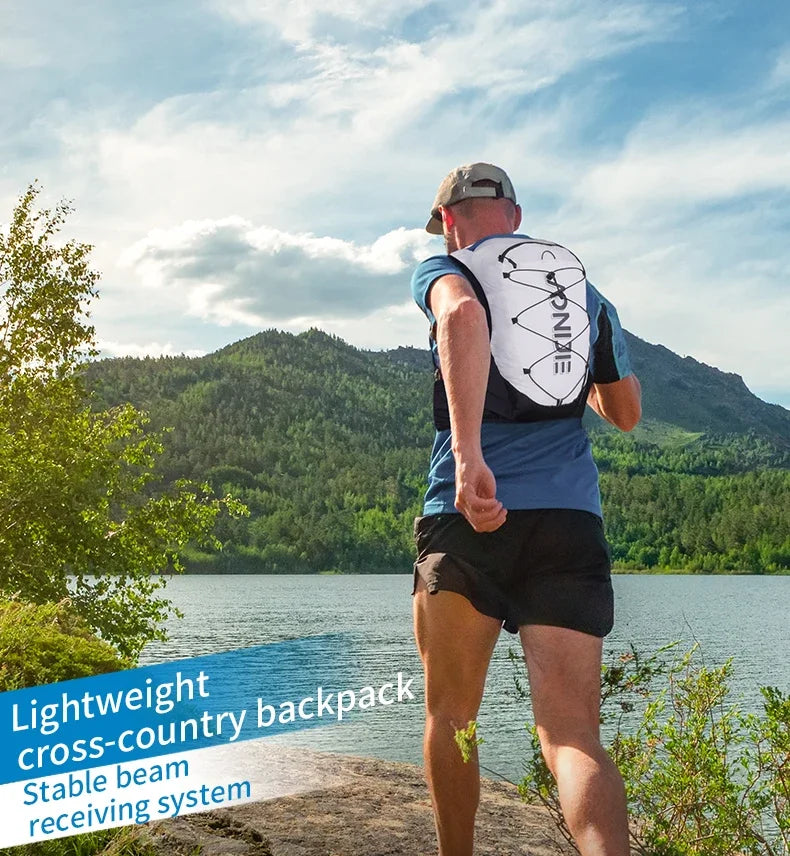 AONIJIE C9108S Lightweight Hydration Backpack – Running, Hiking & Marathon Water Bladder Pack