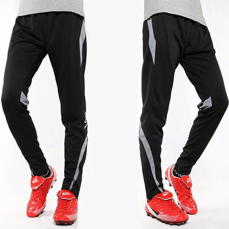 Men's Training Joggers with Zipper Pockets – Slim Fit, Elastic Waist | Running & Gym