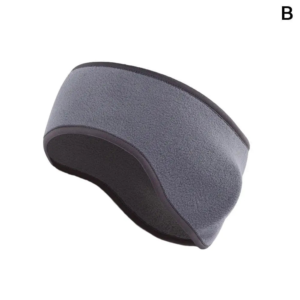 Unisex Fleece Ear Warmer Headband | Thin & Lightweight | Running & Winter Sports
