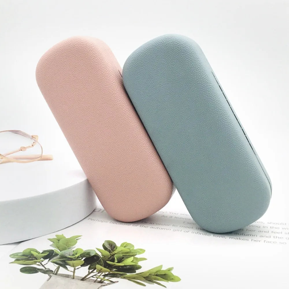 Portable Retro Hard Shell Glasses Case | Sunglasses & Eyeglass Box for Men & Women