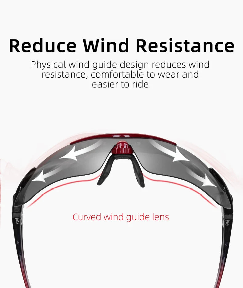 Running Sunglasses Gear: ROCKBROS Polarized, Outdoor Sports Sunglasses Eyewear / Rungear