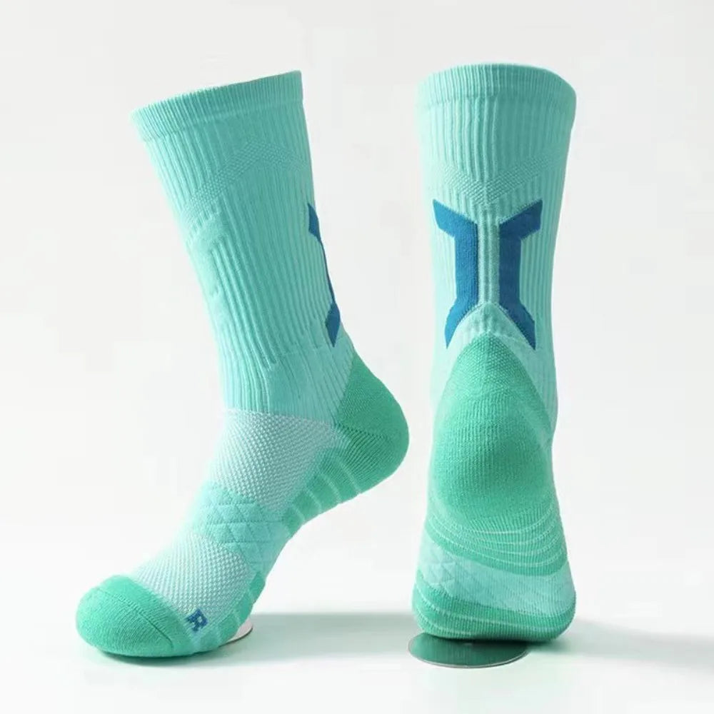 Quick Drying Sock Gear: Breathable, Bottom Towel Pressure Socks for Hiking, Running, All Sports / Rungear