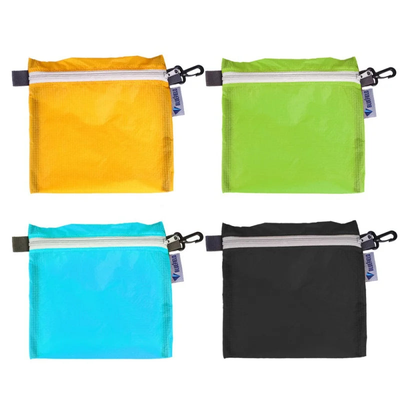 Portable Waterproof Nylon Coated Silicon Pocket Hook Pouch Organizer Reusable Storage Bag