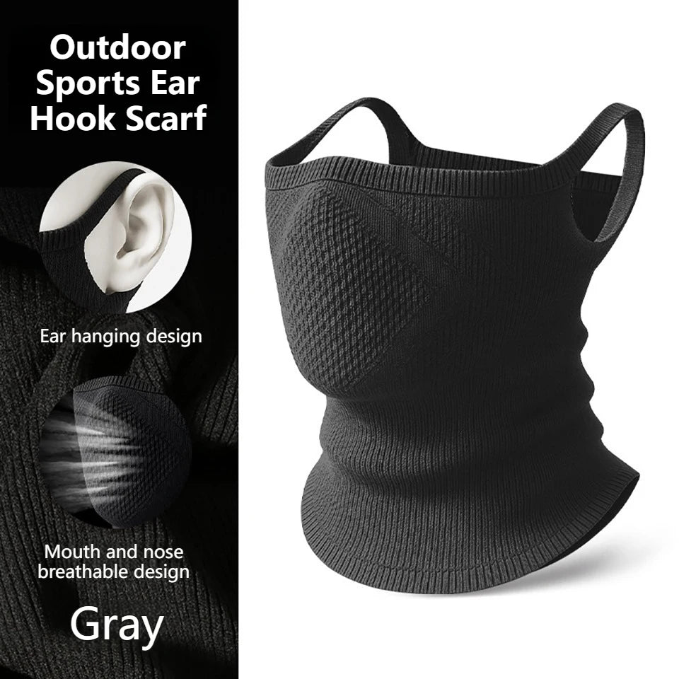 Winter Hat Accessories: KoKossi Windproof, Breathable, Ear Hanging Neck Protection Face Cover for Outdoor Sports / Rungear