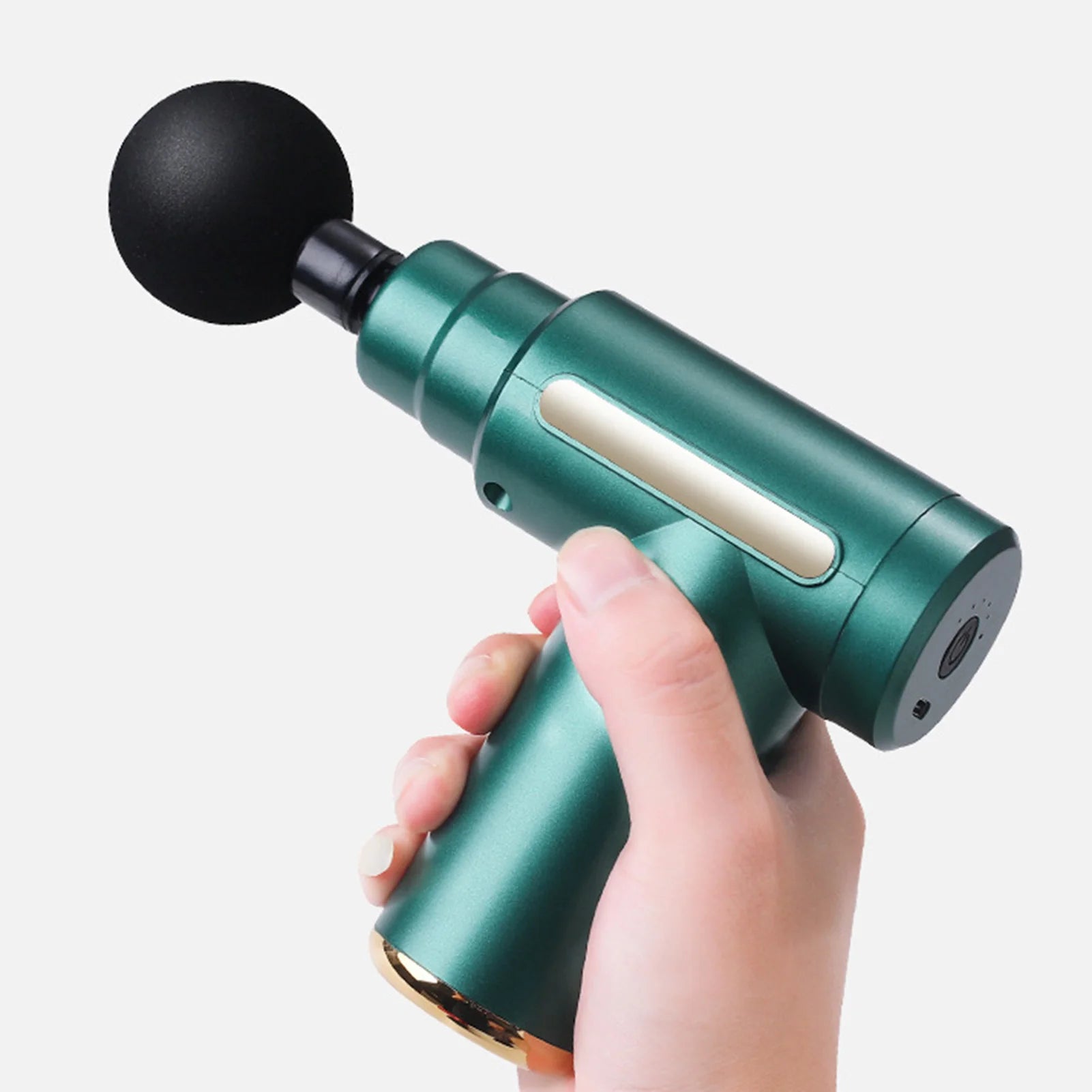 Mini Massage Gun — 4 Attachments for Muscle Recovery & Deep Tissue Pain Relief