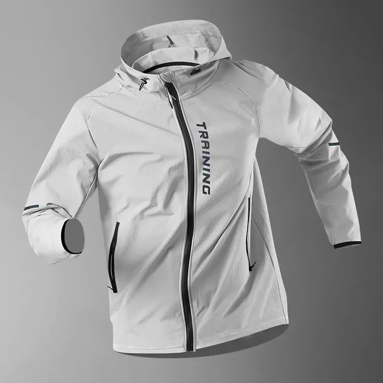 Men's Running Apparel: Windproof, Quick-Dry Sports Windbreaker Jacket / Rungear
