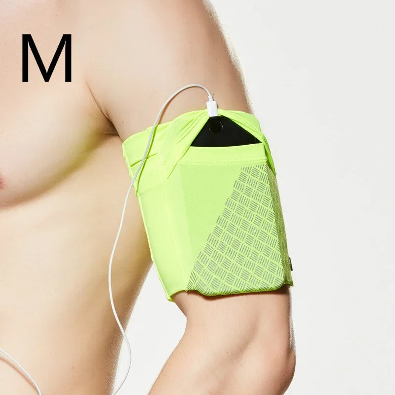 Running Arm Bag | Breathable Phone Holder for Phones up to 6.5" | Unisex Sport Armband