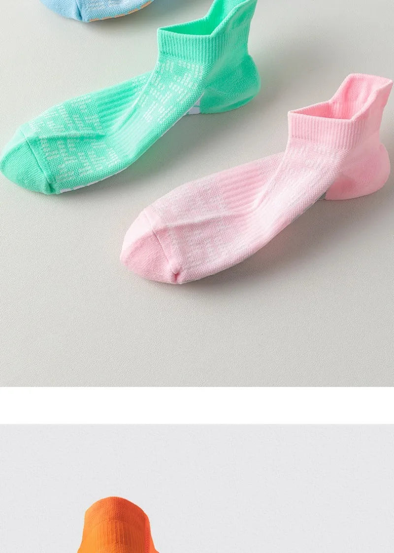 Professional Running Ankle Socks – Anti-Slip, Shock-Absorbing & Sweat-Wicking