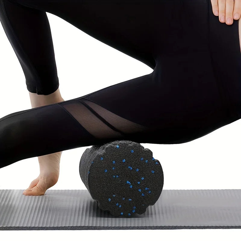 High-Density EPP Foam Roller – 33cm Textured Massage Roller for Muscle Recovery & Myofascial Release
