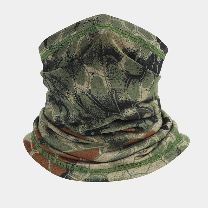 Running Gaiter Accessories: Camouflage Outdoor Sports Breathable Neck Gaiter / Rungear