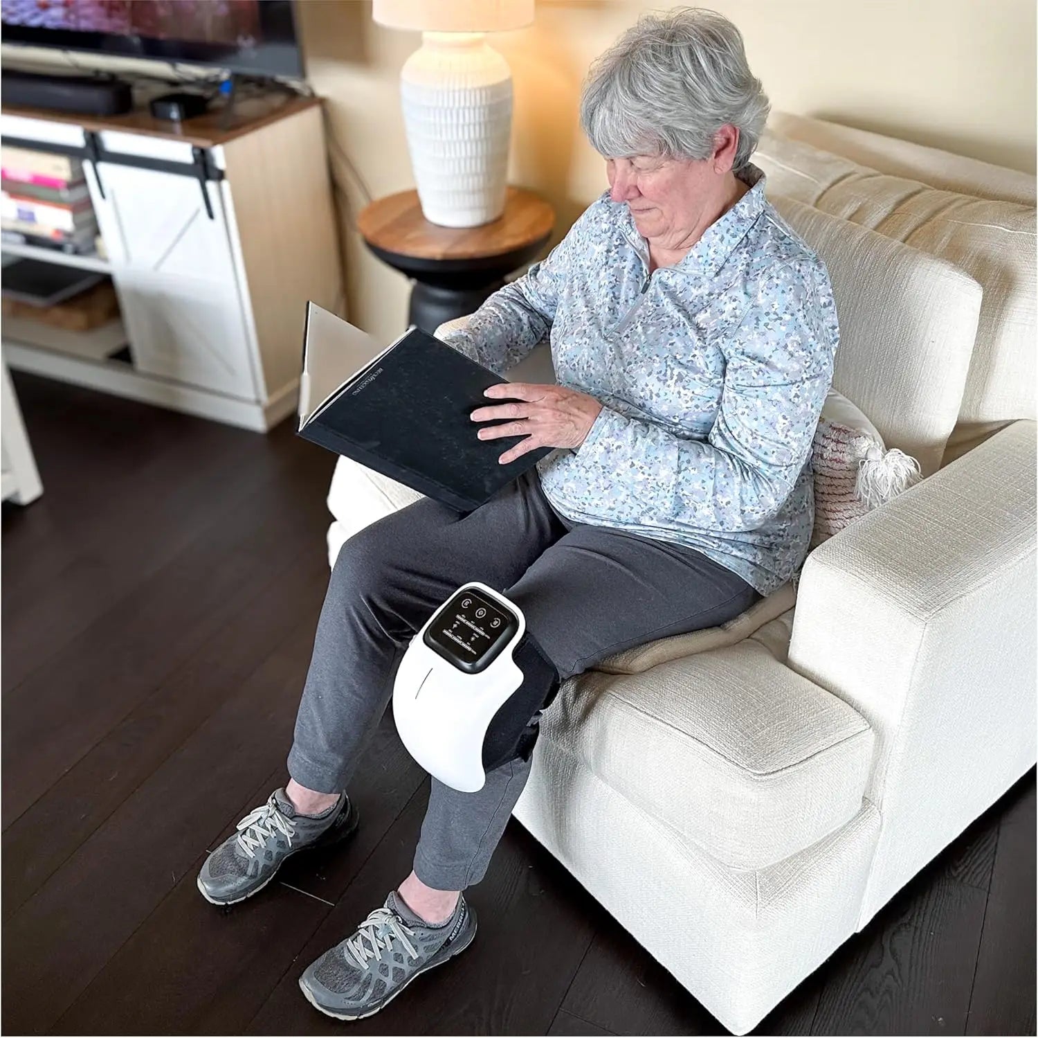 Recovery Tech Gear: Knee, Elbow, Shoulder Massager, Knee Joint Muscle Relaxation Equipment / Rungear