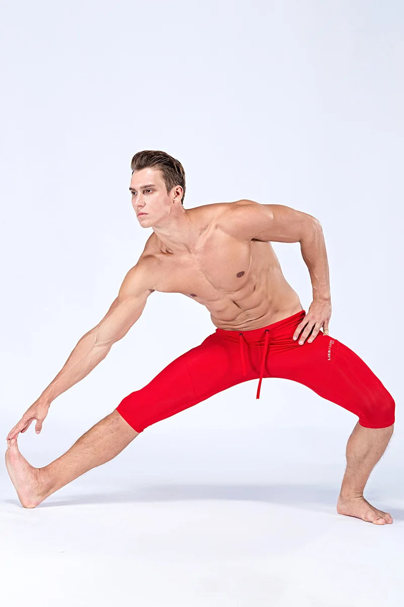 Men's Long Boxer Shorts – Quick-Dry Breathable Elastic Sports Underwear for Running, Yoga & Training | RUNGEAR