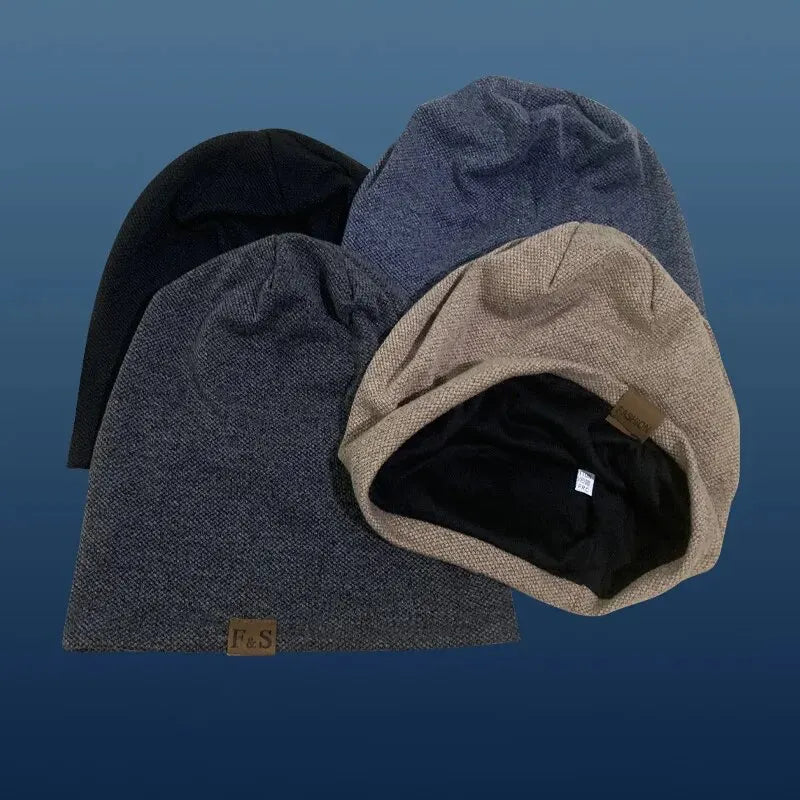 Winter Hat Accessories: 1PC Unisex, Solid Colour, Warm Knitted Beanie Hat for Outdoor Sports / Rungear