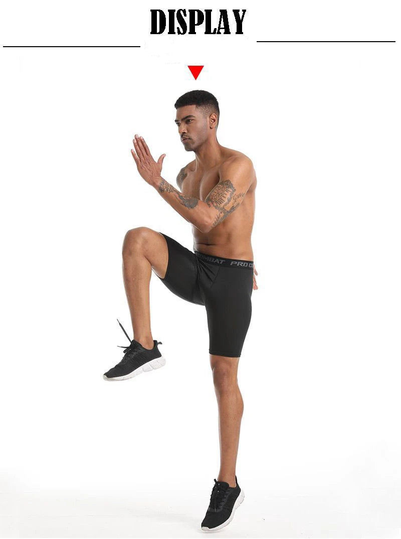 Men's Compression Training Shorts | Quick-Dry, Moisture-Wicking Gym Shorts