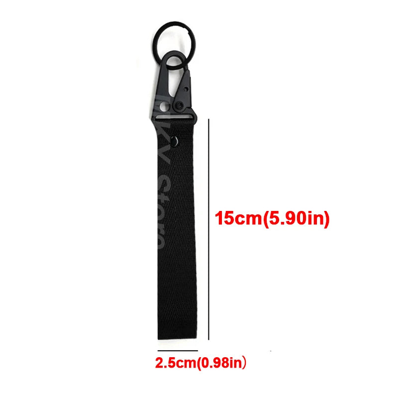 Running Accessories Gear: Webbing, Woven Wrist Lanyard Cord Keychain Hand Strap / Rungear